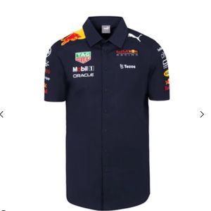 Red Bull racing men large top NWT